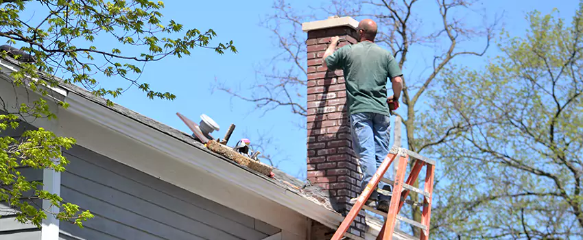 Vinyl and PVC Chimney Flashing Installation in East Riverdale, MD
