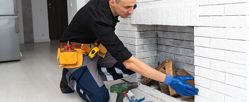 Fireplace Damaged Damper Frame Repair Services in East Riverdale, Maryland