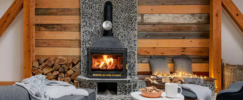 Thelin Hearth Products Direct Vent Gas Stove Fireplace Inspection in East Riverdale, Maryland