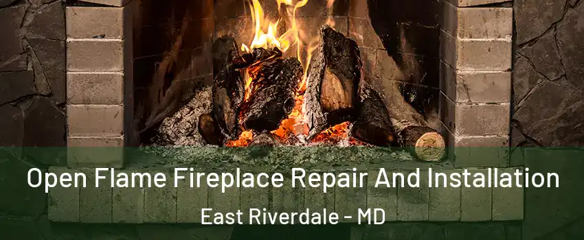  Open Flame Fireplace Repair And Installation East Riverdale - MD